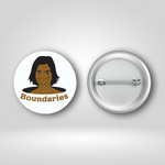 BOUNDARIES STICKERS & BADGE BUNDLE